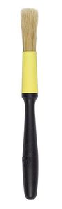 Matfer Round Basting Brushes Natural Bristles 6cm Diameter 1.5cm - 11389-01 - 1