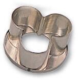 Matfer Stainless Steel "tea Biscuit" Cutter Three Circles No. 7 - 11764-01 - 1