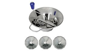 Stainless Steel Vegetable Mills No. 3 With 3 Grids 1.5, 2.5, And 4 Mm - 11519-01 - 1