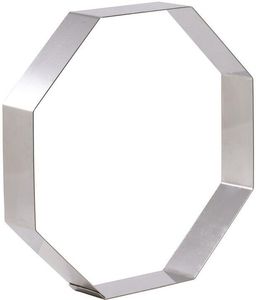 Matfer Stainless Steel Octagon Cake Frame Height 4cm 24cm - 11615-04 - 1