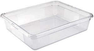 Cristal Plus Copolyester Gastronorm Container - Gn 2/1 Depth 20cm - 10776-20 - 1