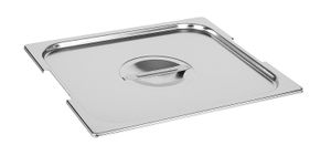 Bourgeat Stainless Steel Lid Gn 2/3 For Chocolate Dipping Machine - 11135-07 - 1