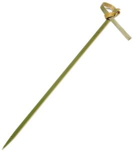 Box Of 200 Bamboo Loop Cocktail Skewers 12cm - 043951 - 1