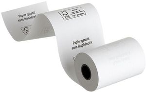 Reel Of Thermal Paper White With 12 Mm Mandrel For Vse, 57 G Ø 40 Mm - 160750 - 1