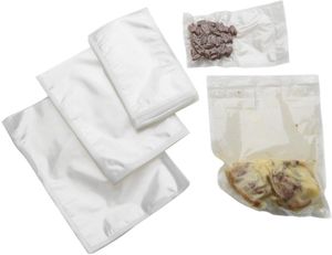 100 Textured Vacuum Seal Pouches 25x35cm - 267014 - 1