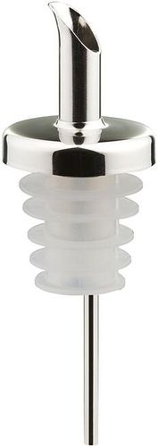 Set Of 2 Stainless Steel And Silicone Pourer Stoppers - 401925 - 1