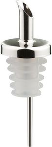 Set Of 2 Stainless Steel And Silicone Pourer Stoppers - 401925 - 1