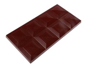 Mould Tray 275x175 Mm For Three 8-square Chocolate Bars 100 G - 380239 - 1