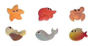Mould Tray 275x135 For Assorted Small Fish And Shellfish 18 Cavities - 382054 - 1