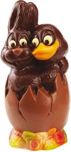 Double Mould Tray 275x175 For Egg With Bunny/duck Pair - 382060 - 1