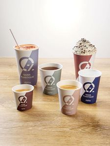 Box Of 1,000 (20 Bags Of 50) Alpha Paper Cups Ø 80.2 Mm 28 Cl - 701189 - 3