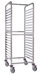 Exceptio Racking Trolley Gn 2/1- 20 Shelves Spacing 7,5cm - 774820 - 1