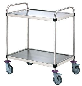 Easy To Disassemble Serving Trolley - 2 Trays 90x50cm - Without Rack - 778156 - 1