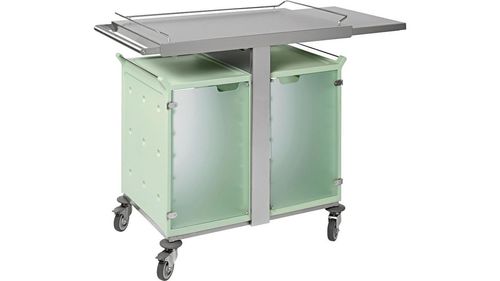 Ulysse Breakfast Trolley - 2x6 Gn 1/1 - With Clear Doors - Without Side Panels - 788221 - 1