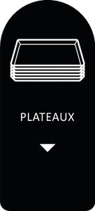 Magnetic Sign - Trays - 857804 - 1