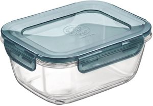 Frigoverre Evolution Rectangular Food Container 18x14cm, 100 Cl With Grey Lid - 991835 - 1