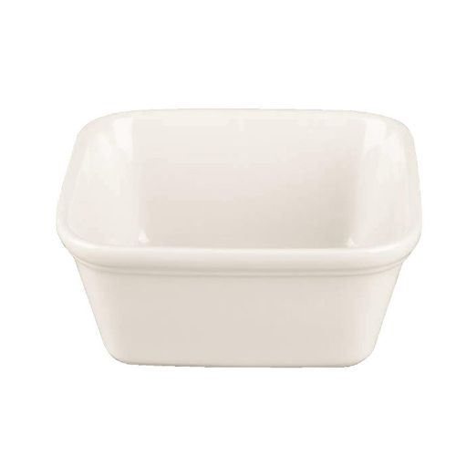 Churchill Cookware Square Pie Dishes White 120mm (12 Pack) - CE404 - 1