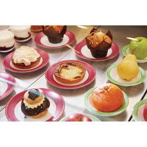 Arcoroc Brush Dessert Plates Green 195mm (12 Pack) - JK559 - 3