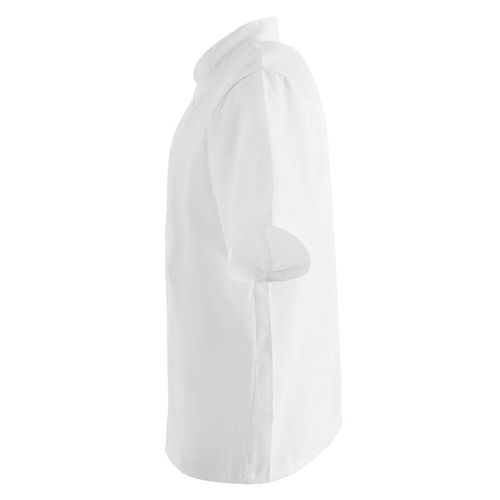 Whites Boston Unisex Chef Jackets Short Sleeve White L (5 Pack) - SA823 - 6