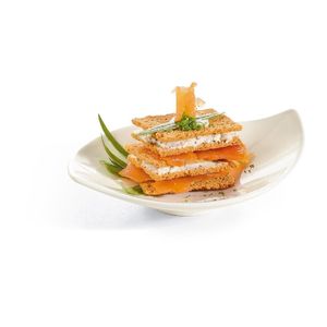 Arcoroc Appetizer Spirit Plates 140mm White (24 Pack) - JK526 - 3