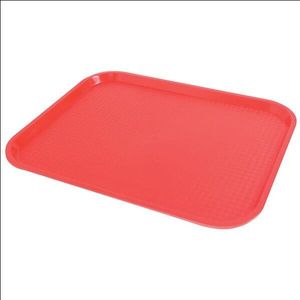 Fast Food Red Tray 31 X 41Cm 12In X 16In - FF81240R - 1