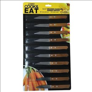 Paring Knife Wood Handled 3In 10 On Card - CPK10-3 - 1