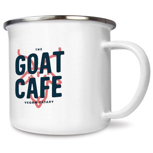 Custom Branded Premium Steel Rim Enamel Mugs (285ml/10oz) - C5587 - 3