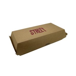 Custom Branded Kraft Fish & Chips Box - C6554 - 1