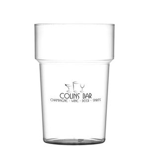 Custom Branded Reusable Plastic Tumbler (568ml/20oz/Pint) - C1398 - 1