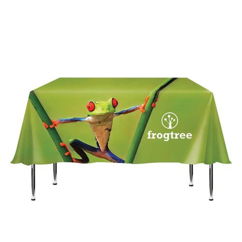 Custom Branded Full Coverage Tablecloth - 178x274cm (6ft Table) - C5404 - 1