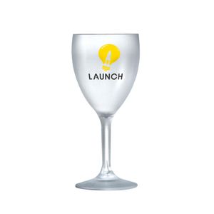 Custom Branded Frosted Wine Flute (256ml/9oz) - C5477 - 1