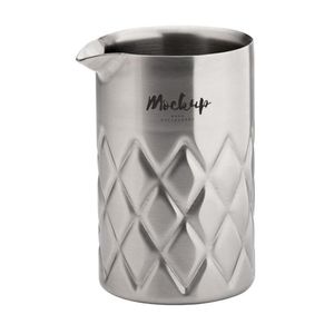 Custom Branded Stainless Steel Double Walled Mixing Jar (580ml) - C6727 - 1