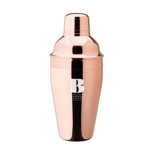 Custom Branded Copper Cocktail Shaker (500ml/17.5oz) - C6734 - 1