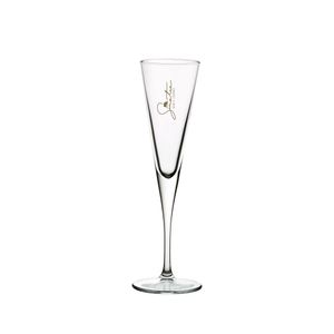 Custom Branded V Flute Glass (150ml/5.25oz) - C6868 - 1