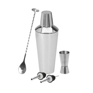 Custom Branded Cocktail Shaker 5-Piece Set - C6911 - 1