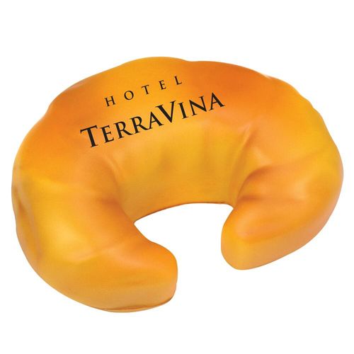 Custom Branded Stress Croissant - S0328 - 1