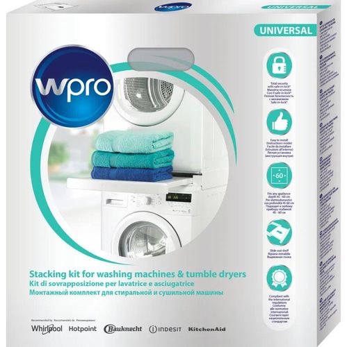 Wpro C00378975 Stacking Kit With Slide-Out Shelf - C00378975 - 5
