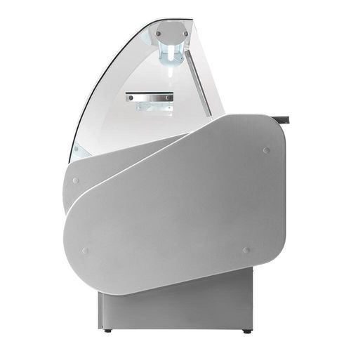 Sterling Pro SALINA80/200VCC Curved Glass Serveover Counter, 2000mm - SALINA80-200VCC - 4