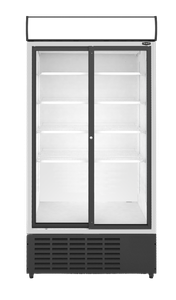 Sterling Pro Green SPD20SL Upright Sliding Double Door Display Chiller, 832 Litres - SPD20SL - 1