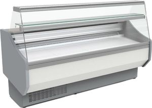 Coreco CVED-8-30-R Flat Glass Serveover, 2995mm - CVED-8-30-R - 1