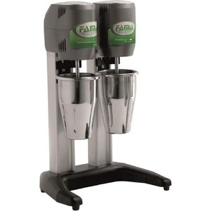 Fama MF4D Double Drink Mixer with Stainless Steel Cups, 2 x 0.8 Litres - MF4D - 1