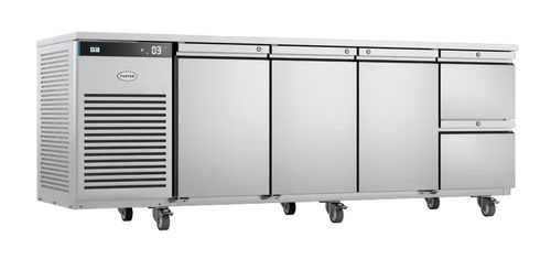 Foster EP1/4H/43-306 EcoPro G3 3 Door & 2 Drawer Refrigerated Counter, 585 Litres - 43-306 - 3