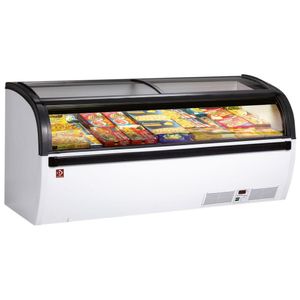Diamond VISUAL-20-R2 Panoramic Deep Freezer with Sliding Glass Doors - VISUAL-20-R2 - 3