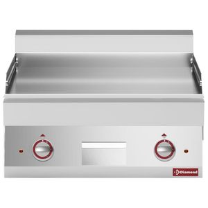Diamond E65/PL7T-230V/3-N Smooth Cooking Plate Countertop Electric Griddle, 9kW - E65-PL7T-230V-3-N - 1