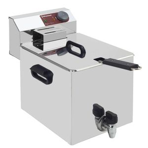 Diamond EF81-KN Single Basket Countertop Electric Fryer, 3.5kW - EF81-KN - 1