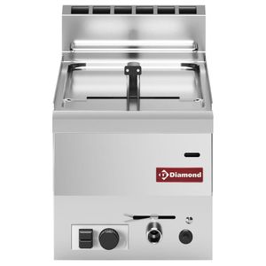 Diamond G60/F8-3T-N Single Basket Countertop Gas fryer - G60-F8-3T-N - 1