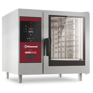 Diamond SBGS/XC-06 Gas Steam Convection Boiler Oven, 6 x 1/1 GN - SBGS-XC-06 - 1