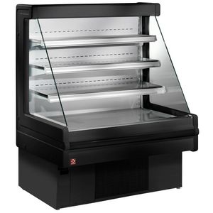 Diamond MN10B-B5/R2 Black Refrigerated Patisserie & Deli Counter, 600mm - MN10B-B5-R2 - 1