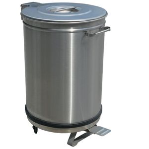 Diamond PCRA/50B Dustbin, lid with pedal - 50 liters - PCRA-50B - 1