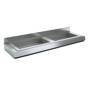 Diamond BM-30 Electric Bain Marie Tank, 8 x 1/1 GN - BM-30 - 1